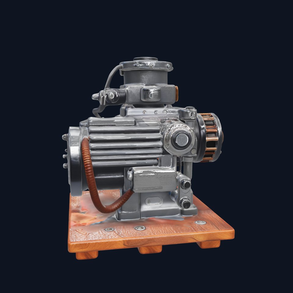 Industrial Compressor D Model Pack